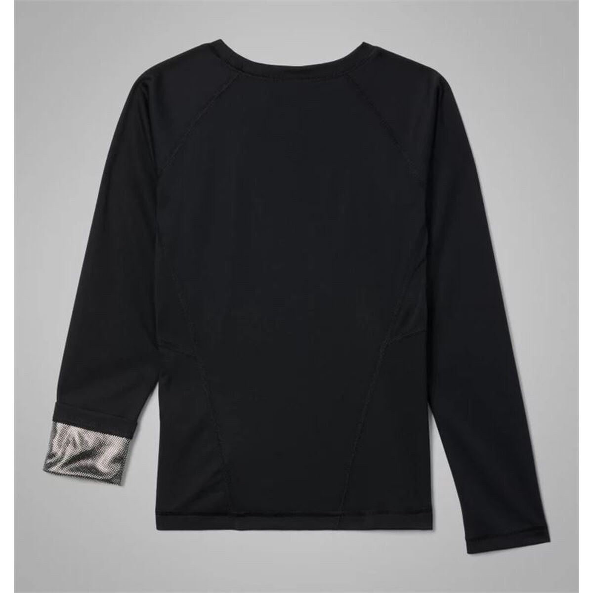 Children’s Long Sleeve T-shirt Midweight Crew 2 Black