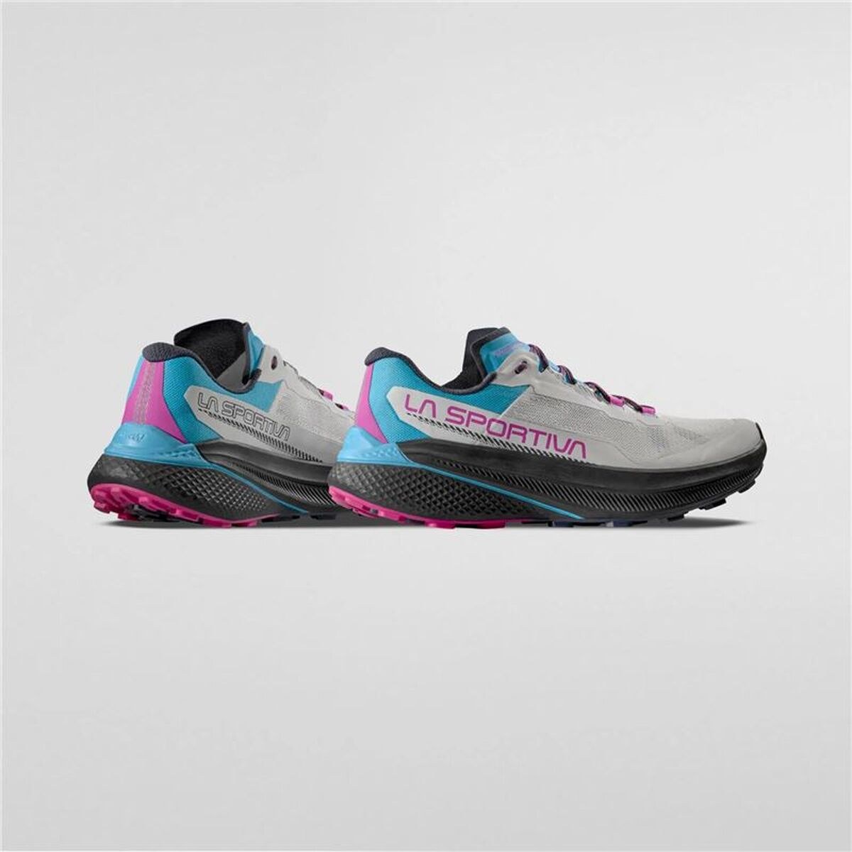 Trail running shoes for women Prodigio Smu Light grey