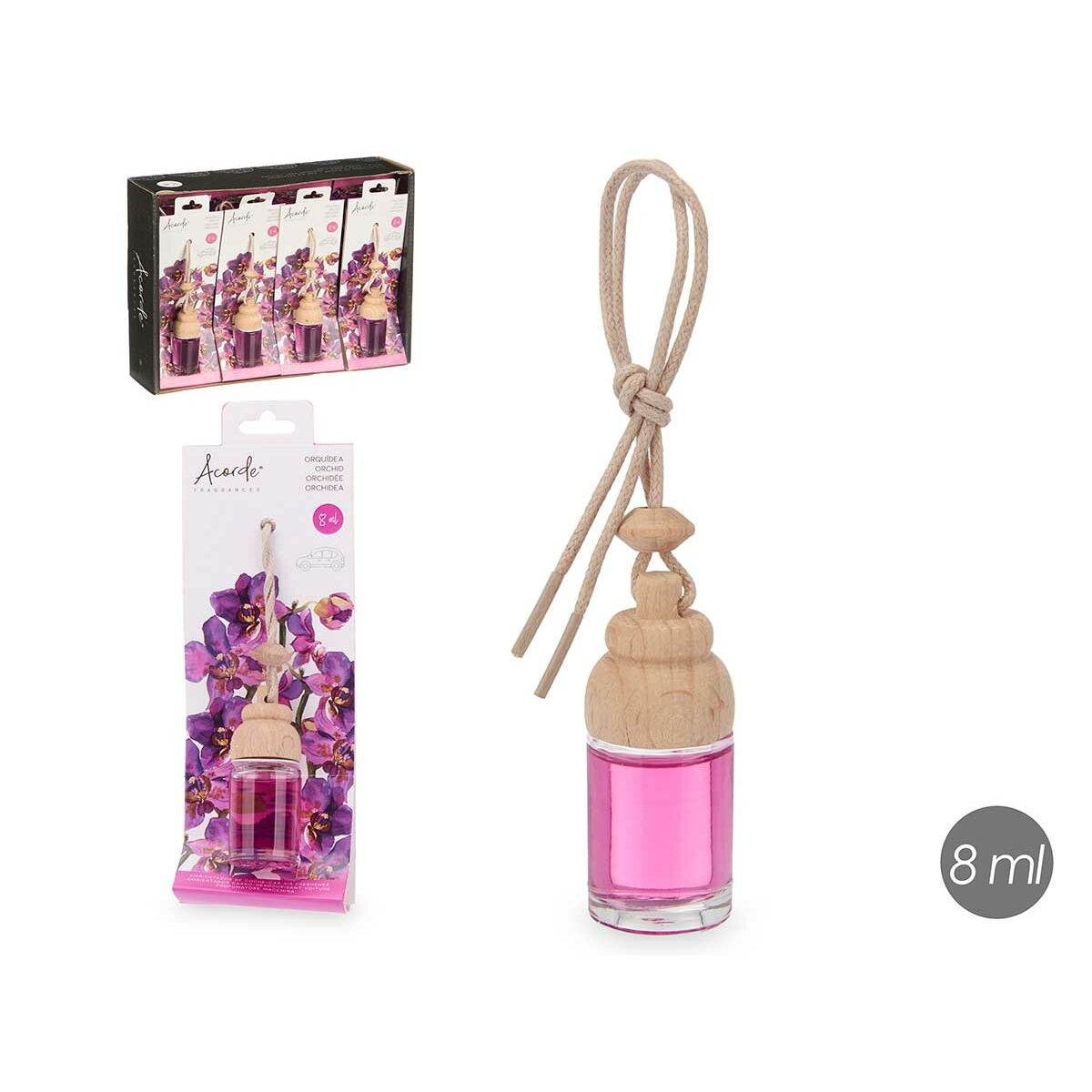 Бамбуковые палочки Cтекло аромат Орхидея 8 ml (12 штук)