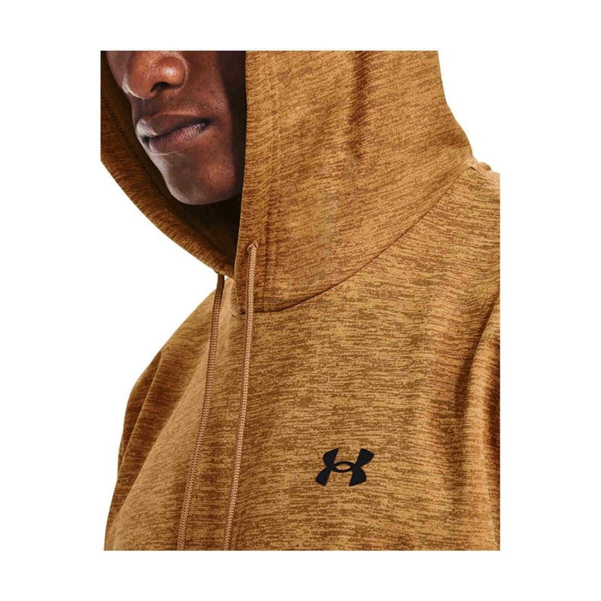 Толстовка с капюшоном мужская Fleece Twist Коричневый