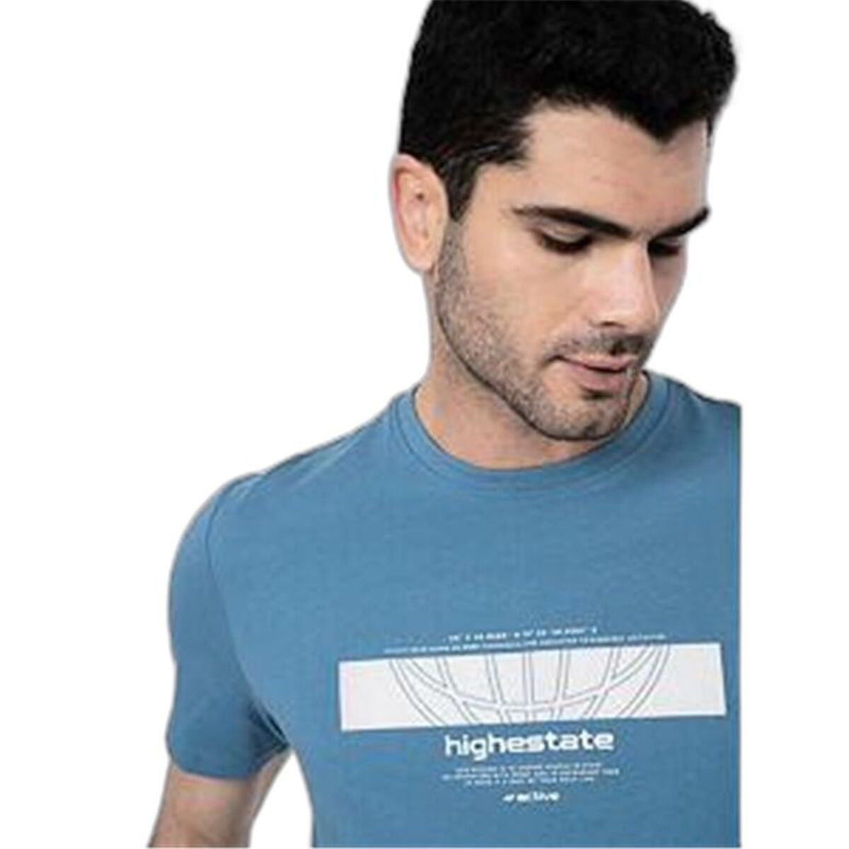 Men’s Short Sleeve T-Shirt M304 Indigo