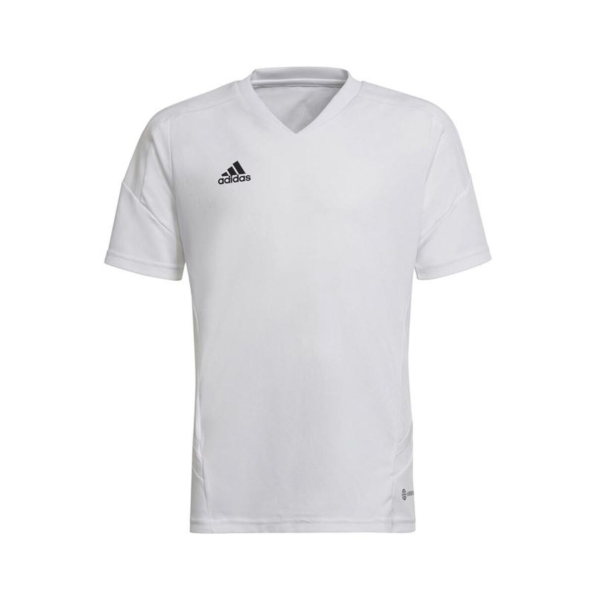Children's Short Sleeved Football Shirt Con22 Y White