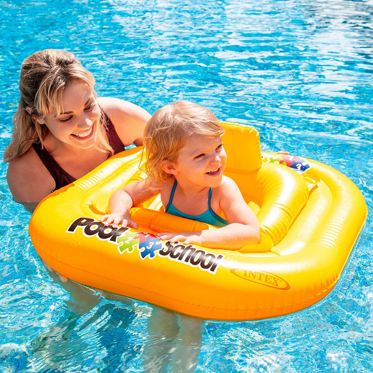 Baby float Yellow 79 x 23 x 79 cm (12 Units)