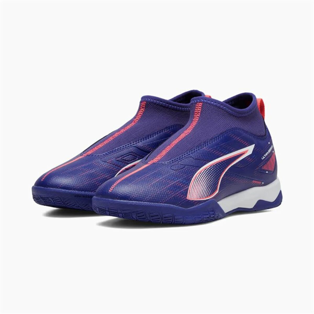 Children's Indoor Football Shoes Ultra 5 Match+ Ll It + Mid Purple