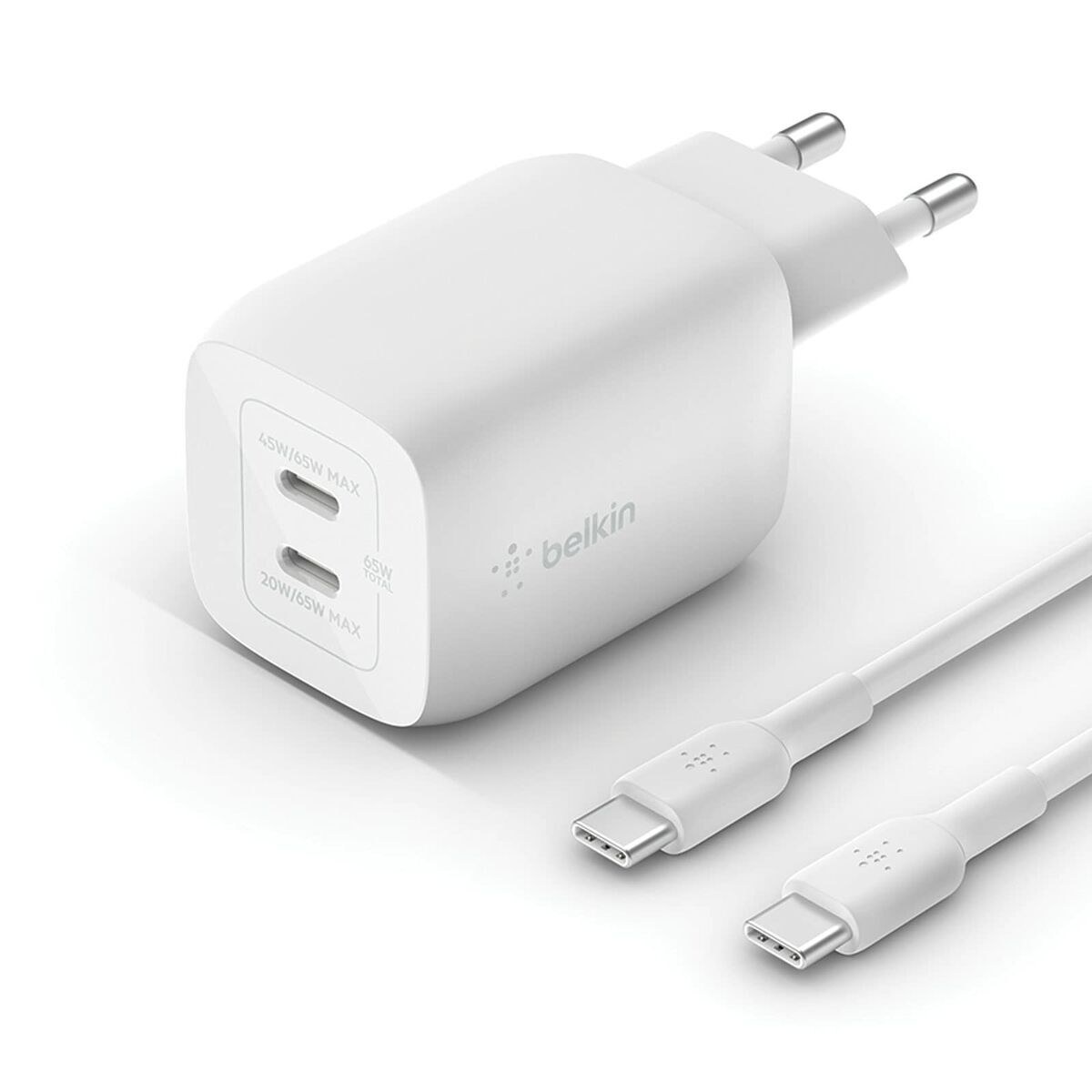 Wall Charger WCH013VF2MWH-B6 White 65 W