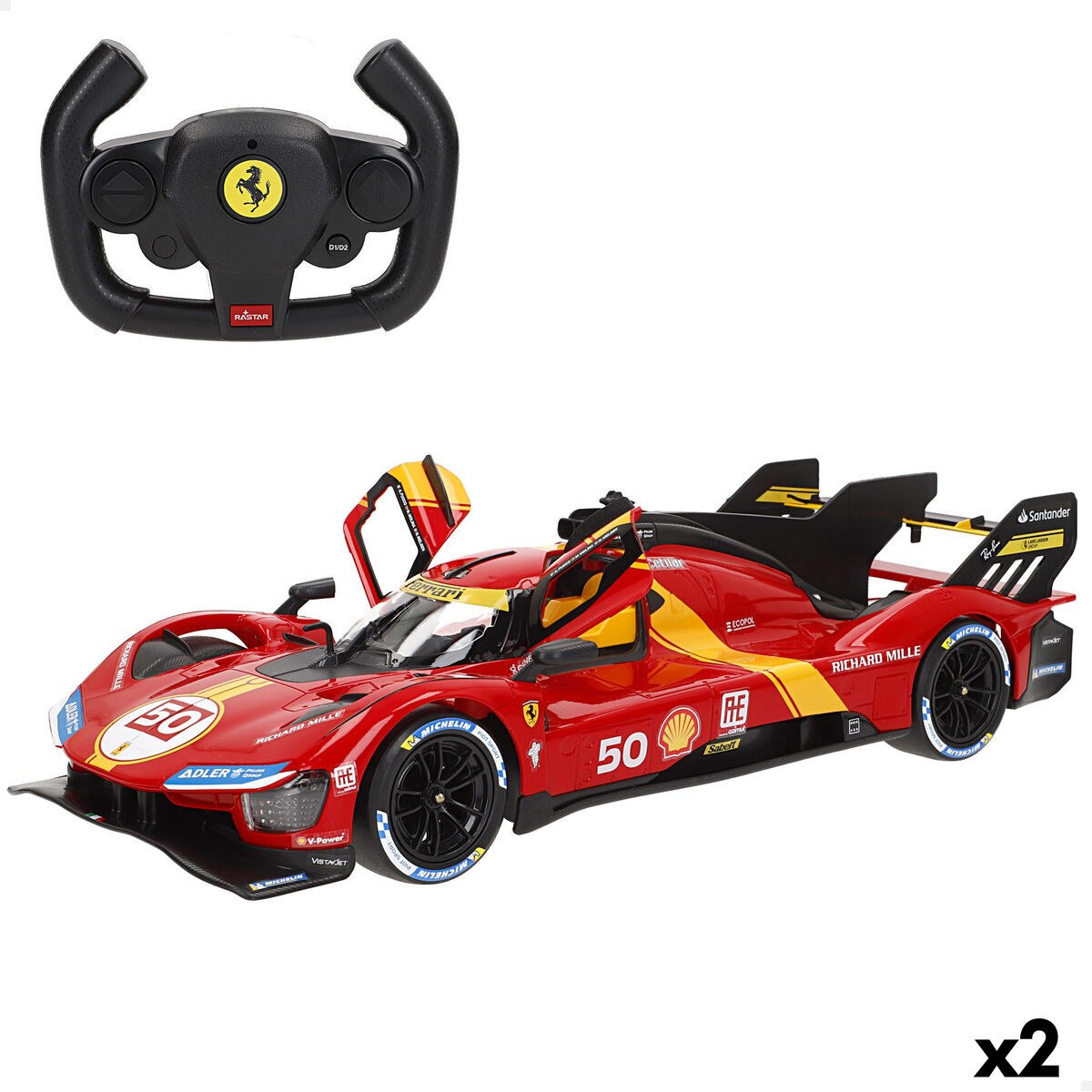Remote-Controlled Car 36 X 11 X 15 CM (2 Units)