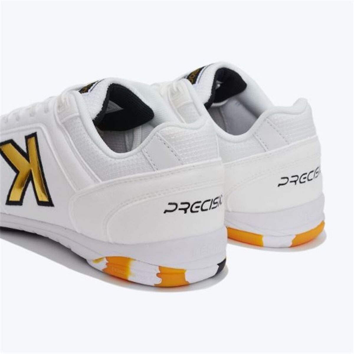 Adult's Indoor Football Shoes Precision White