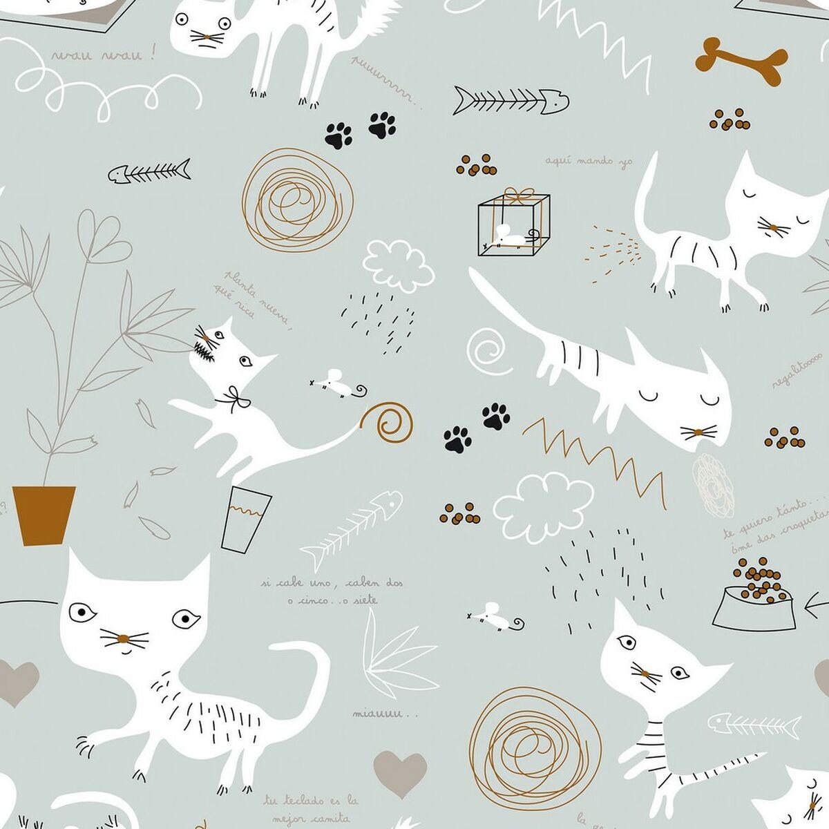 постельное покрывало Cats 3 180/200 кровать