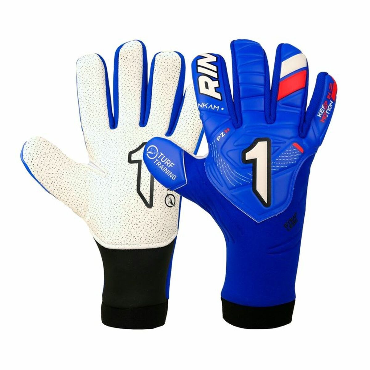Goalkeeper Gloves Nkam Training Blue Adults