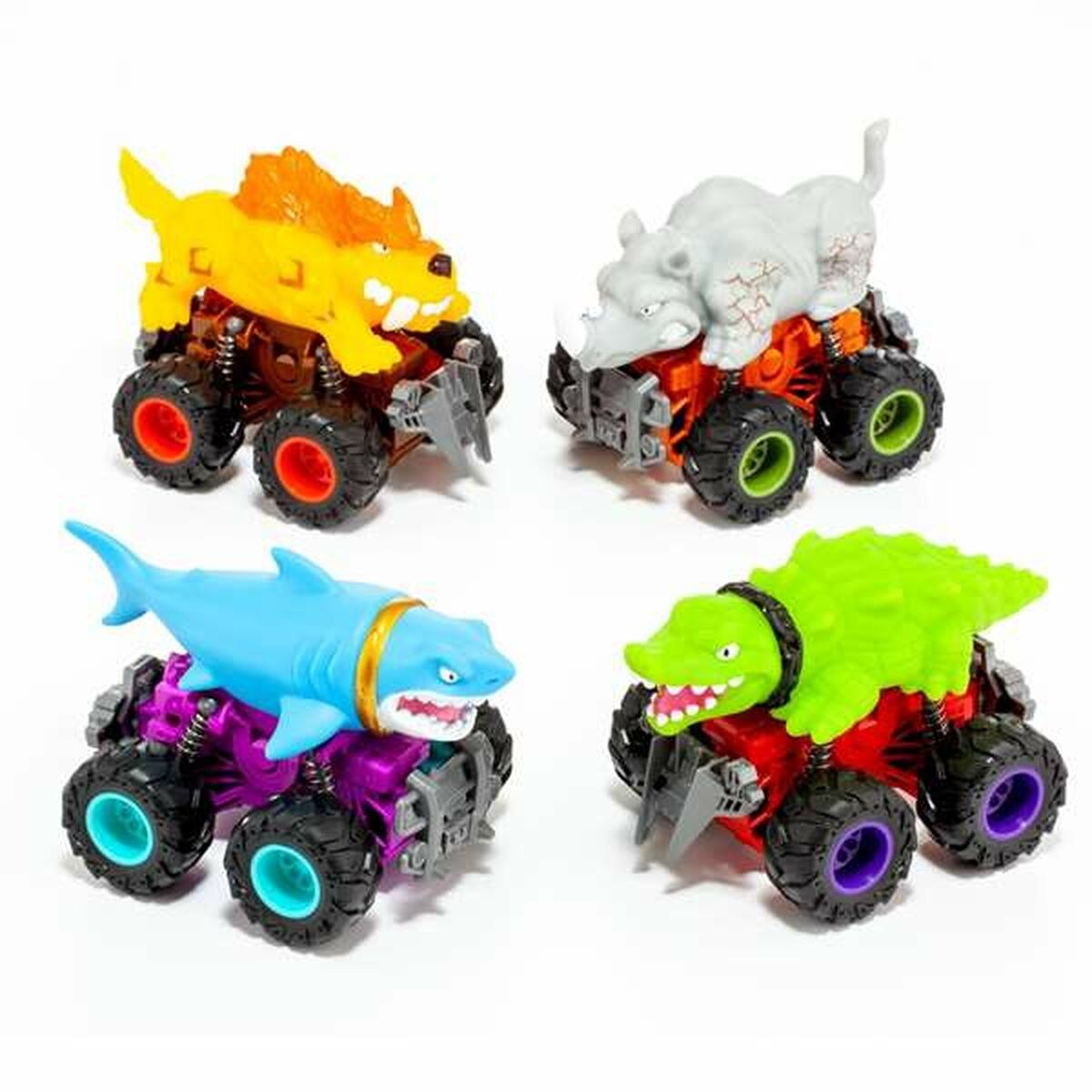 Автомобиль Beast Wheels Разноцветный
