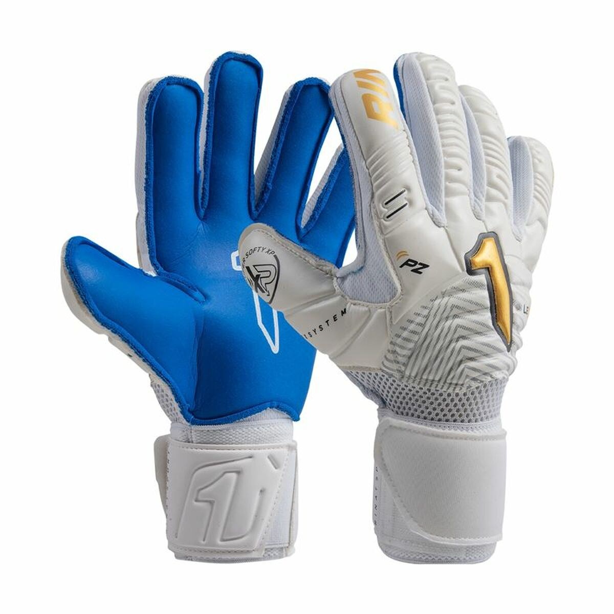 Goalkeeper Gloves Gk White Adults