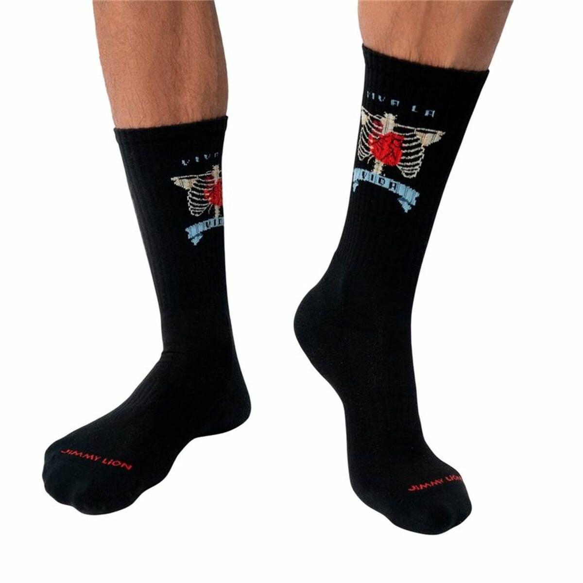 Спортивные носки Athletic Frida Heart Чёрный
