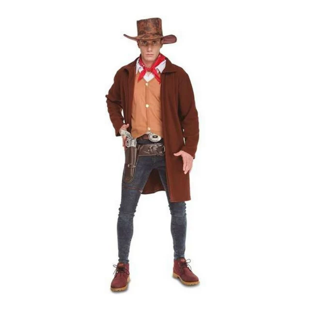 Маскарадные костюмы для взрослых cowboy Один размер (6 Предметы)