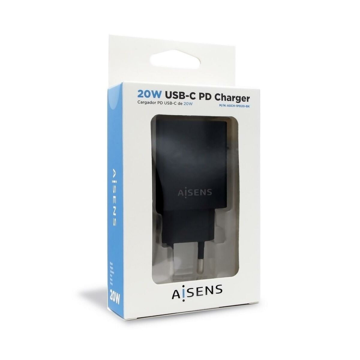 Зарядное ASCH-1PD20-BK Чёрный 20 W