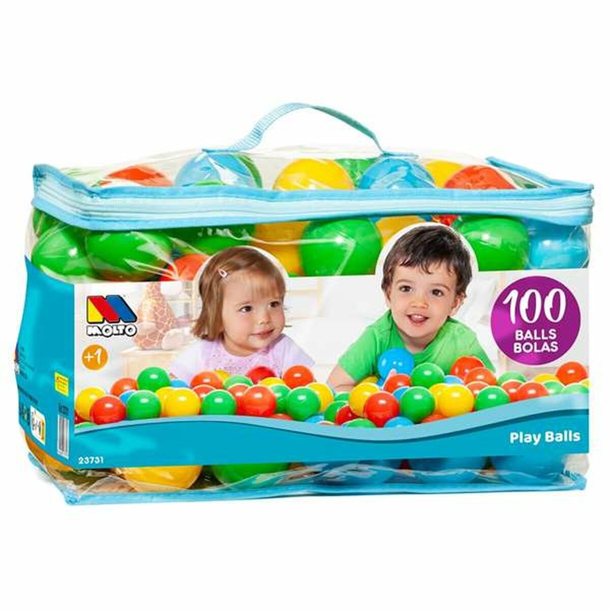 шары Разноцветный 100 штук