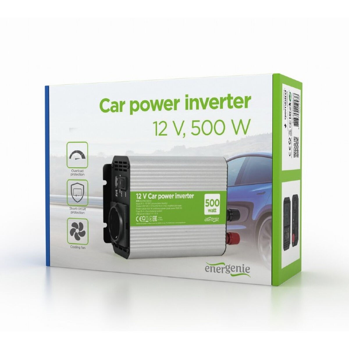 Электрический адаптер EG-PWC500-01 USB x 1