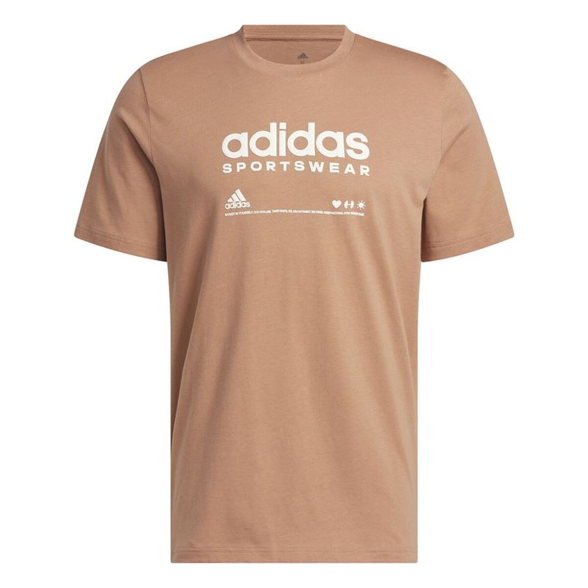 Men’s Short Sleeve T-Shirt Lounge Light brown