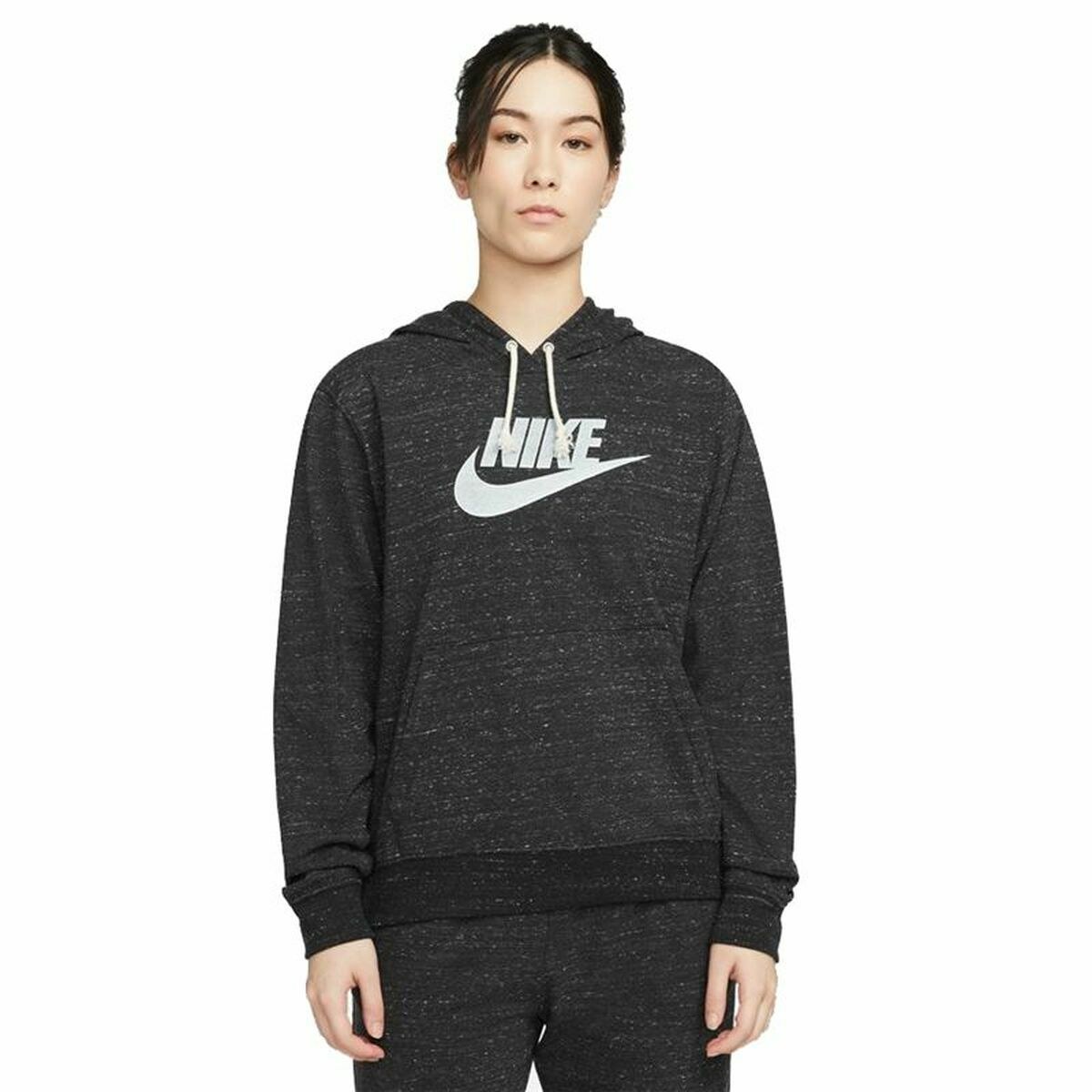 Women’s Hoodie Sportswear Gym Vintage Black