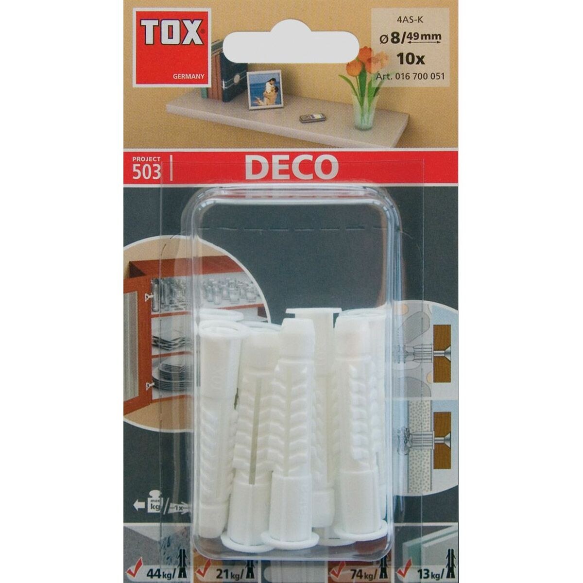 Studs 6 x 28 mm 230 Pieces