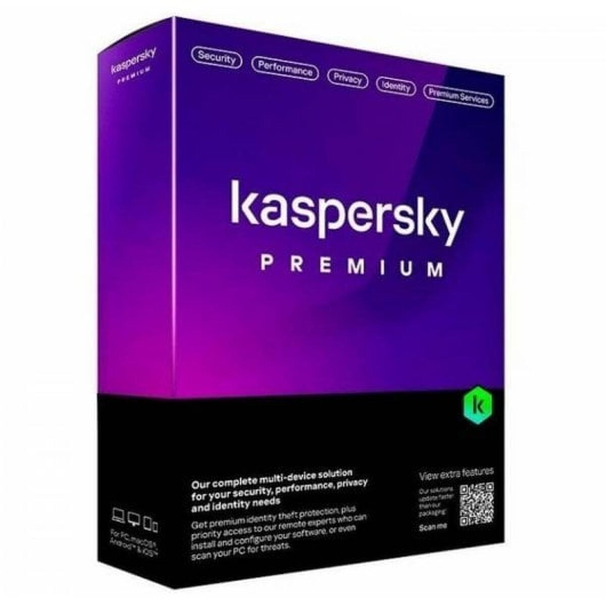 Антивирус Premium 5 Dispositivos Caja 1 año ESP
