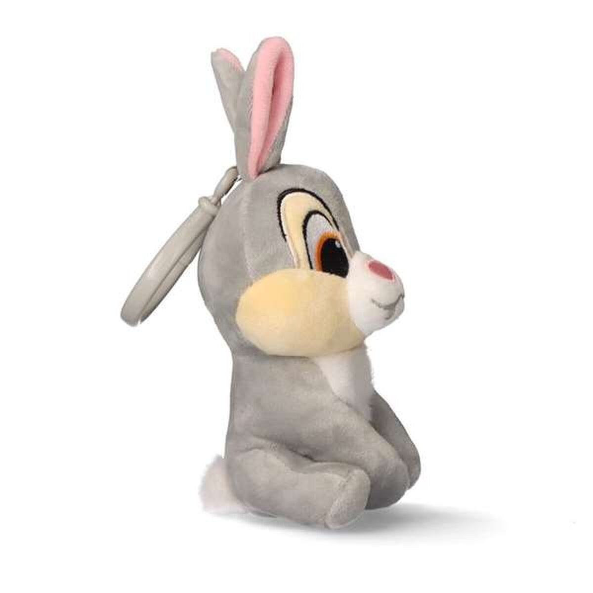 Cuddly Toy Keyring Grey Fluffy toy