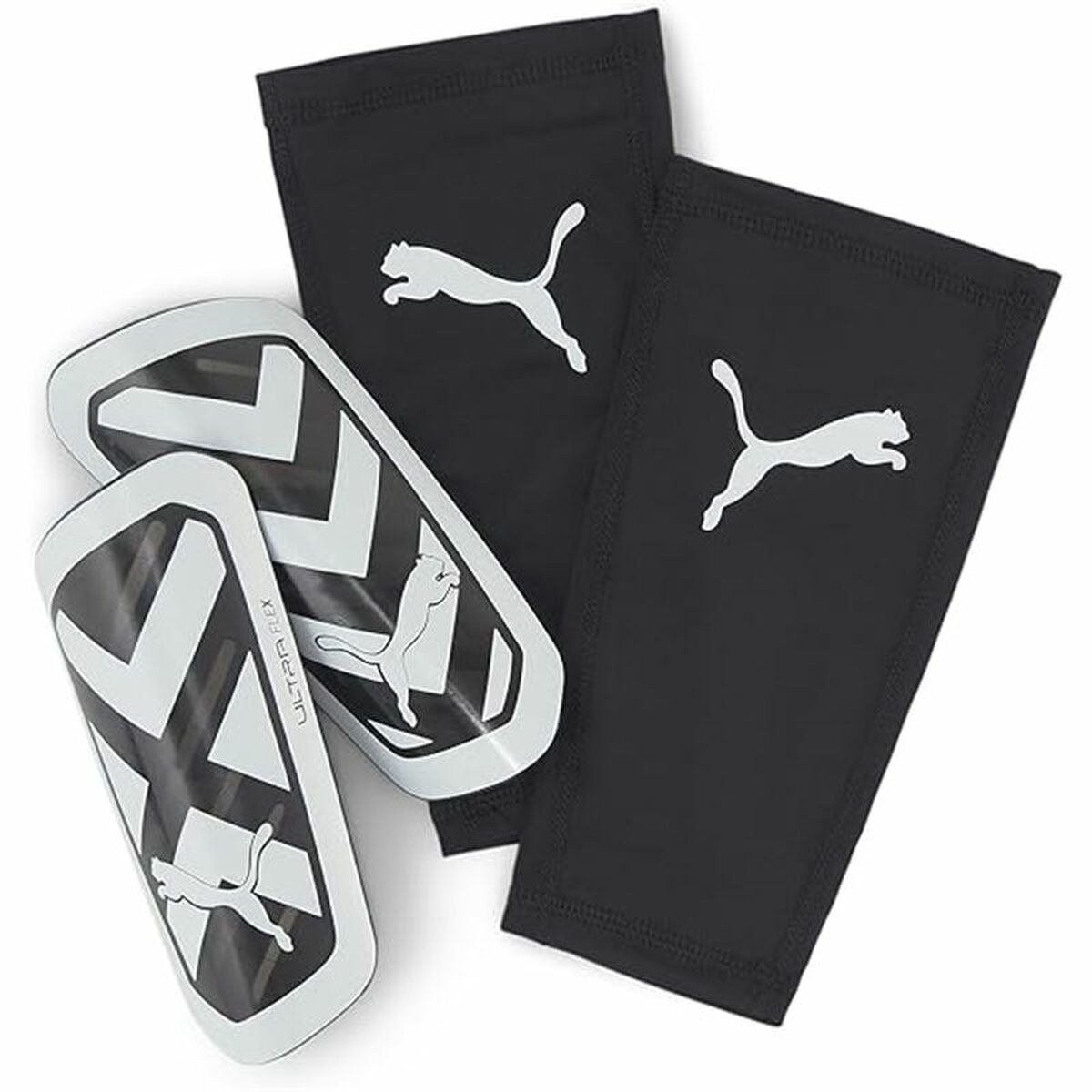 Футбольные наколенники Ultra Flex Sleeve Белый Чёрный