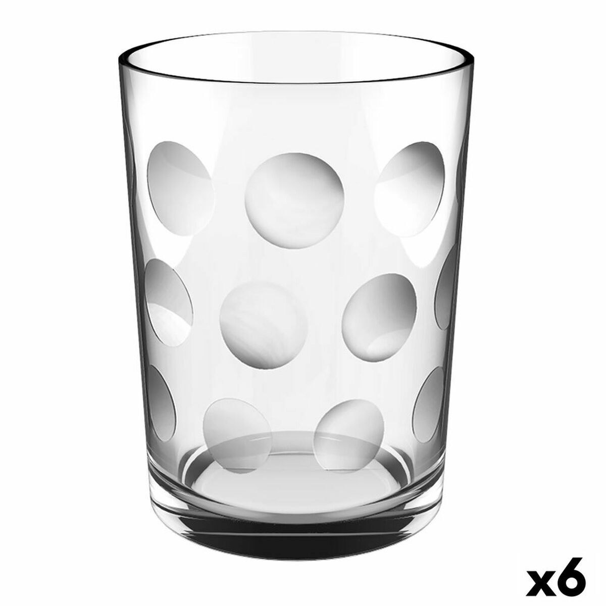Стакан Urban Circles Прозрачный Cтекло (36 cl) (Pack 6x)