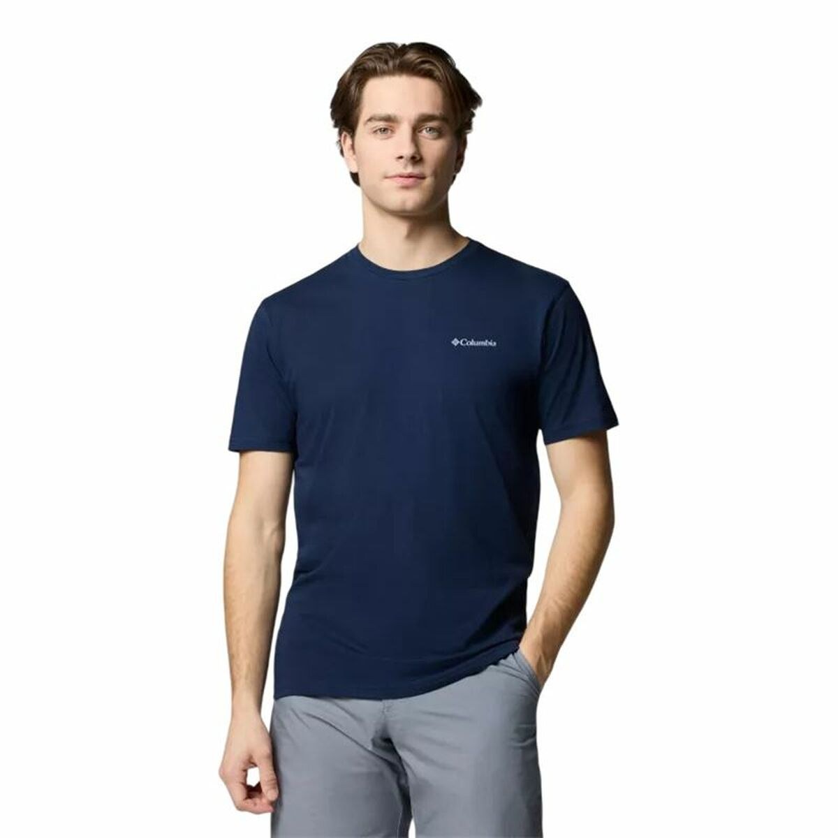 Men’s Short Sleeve T-Shirt North Cascades™ Sleeve Dark blue