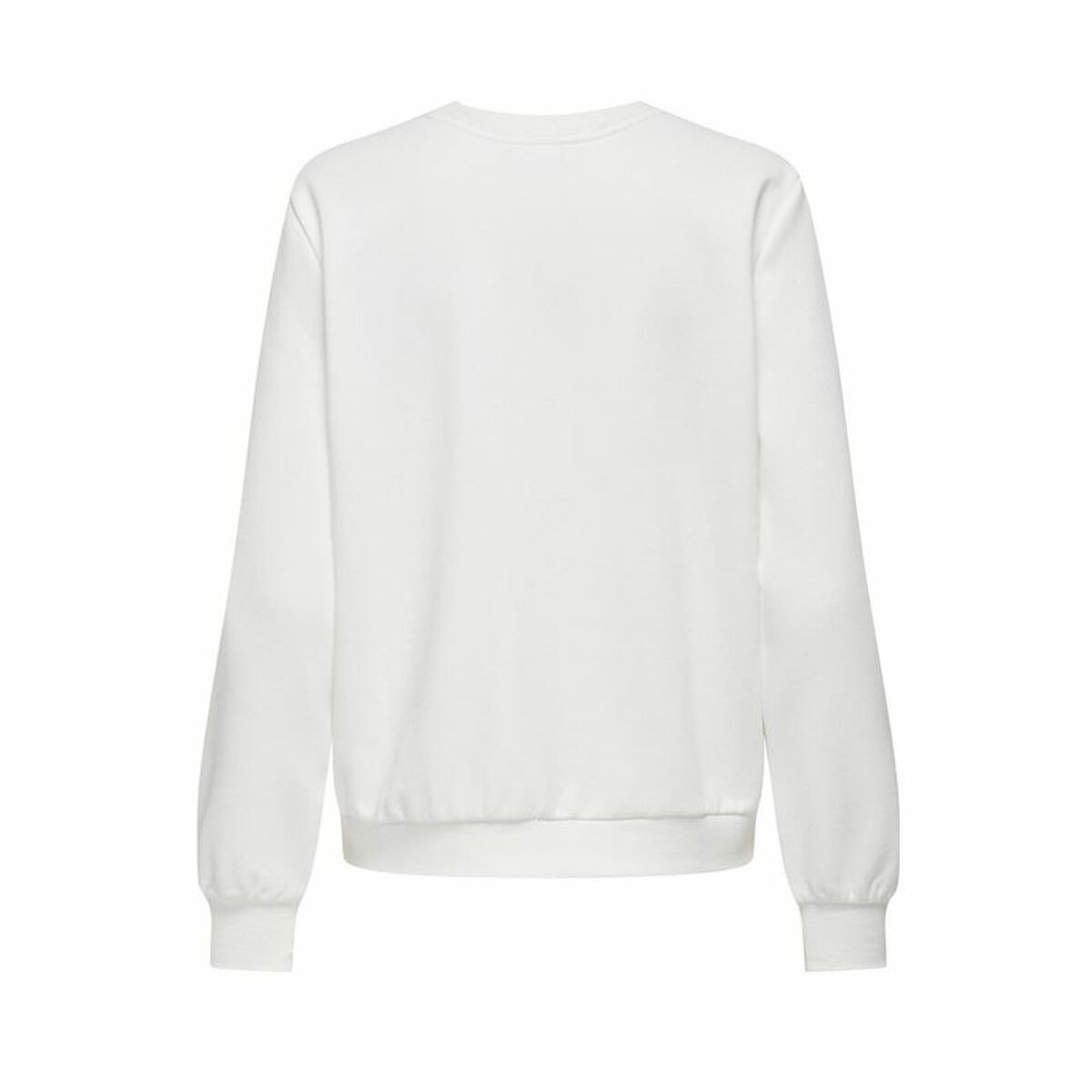 Women’s Sweatshirt without Hood Onlkimmie White