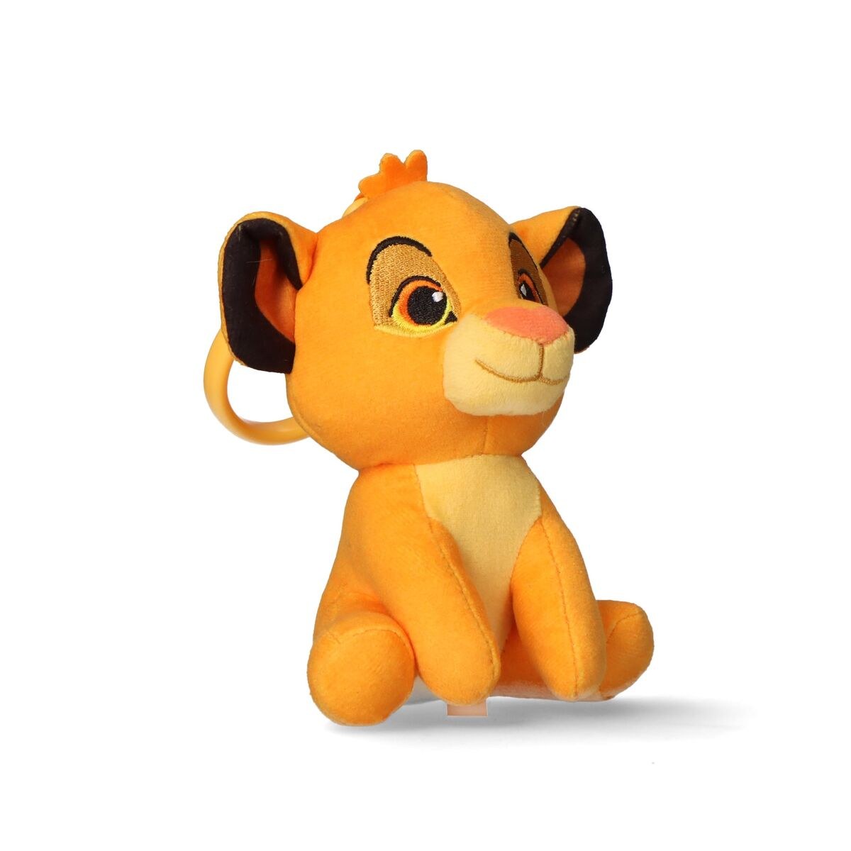 Cuddly Toy Keyring Orange Fluffy toy