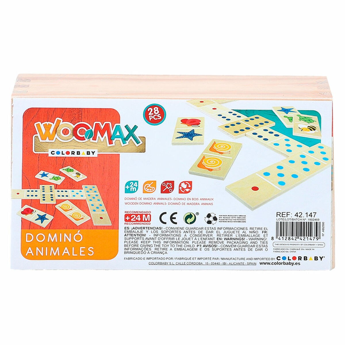 Domino animals (12 Units)