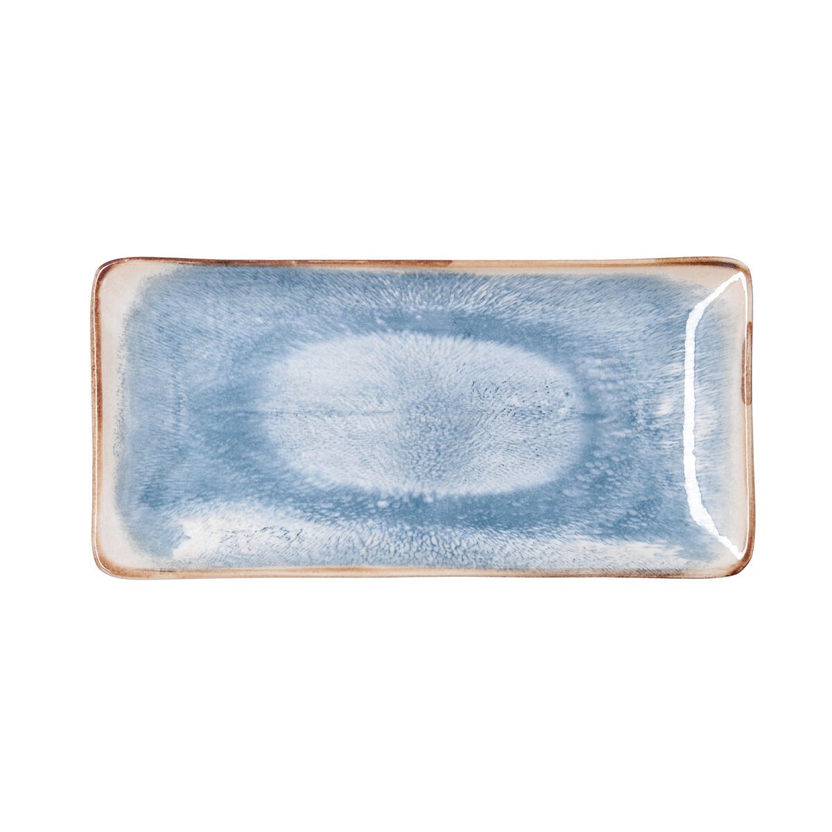 Snack tray Aura White 25 x 12 cm (6 Units)