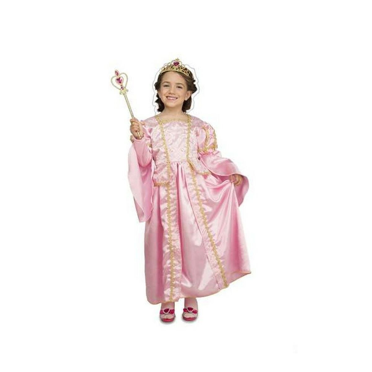 Costume for Children Pink Princess (4 Pieces)