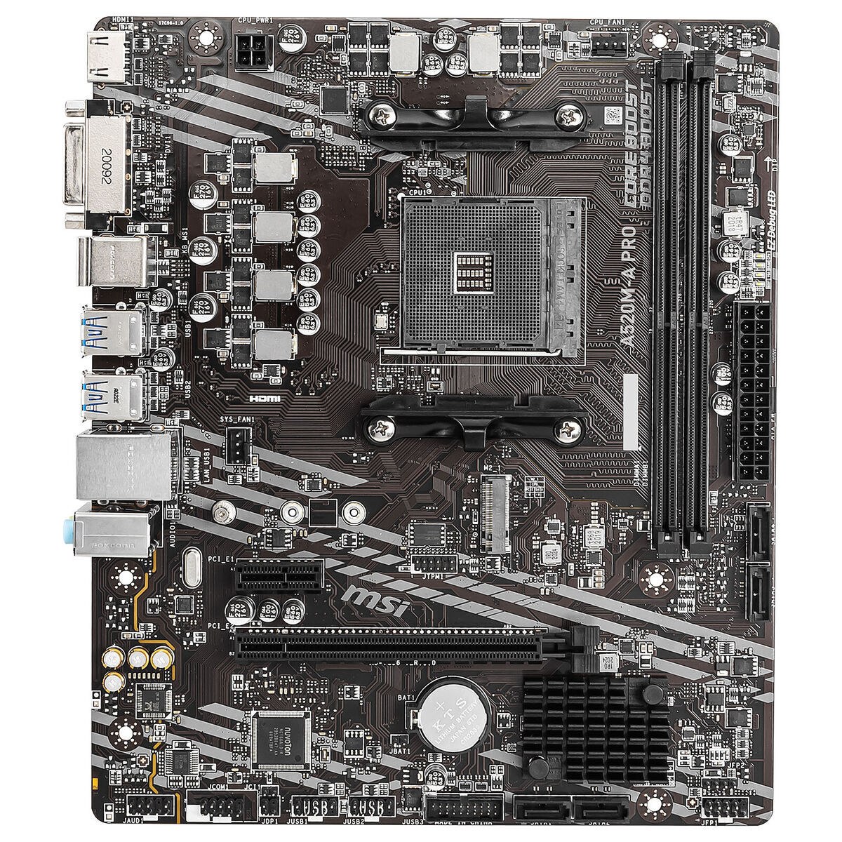 Motherboard A520M-A PRO AMD A520 AMD AMD AM4