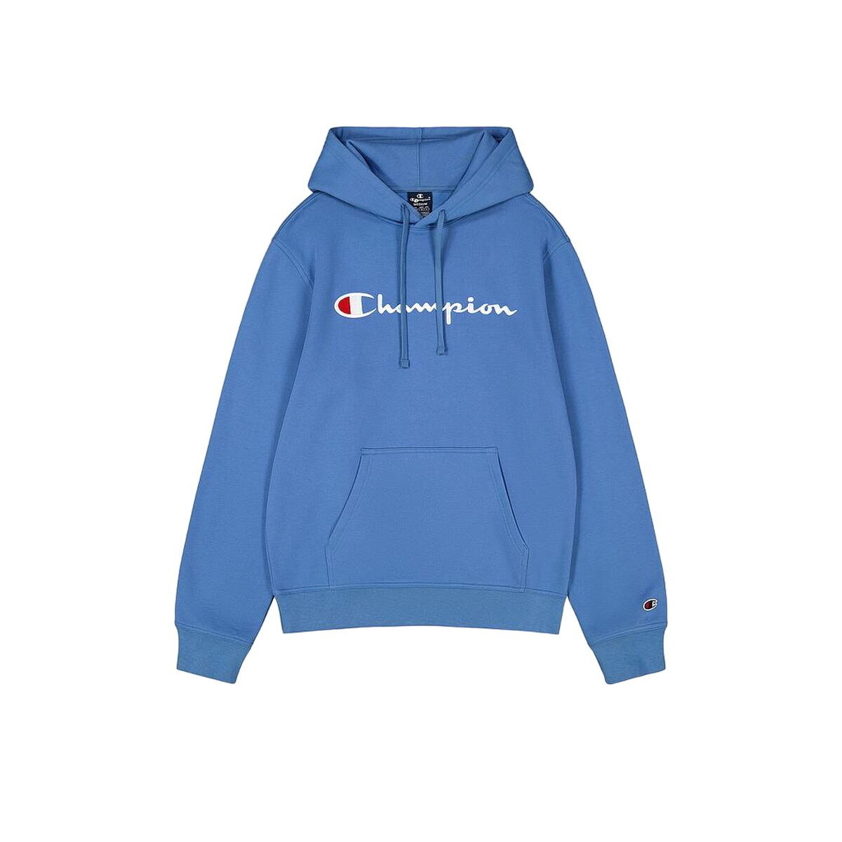 Толстовка с капюшоном мужская HOODED SWEATSHIRT 220253 CBU Синий