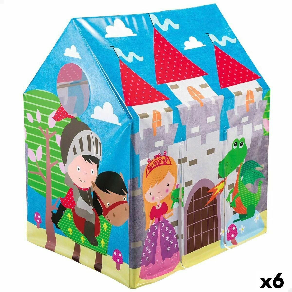 Children's play house Castle 95 x 107 x 75 cm (6 Units)