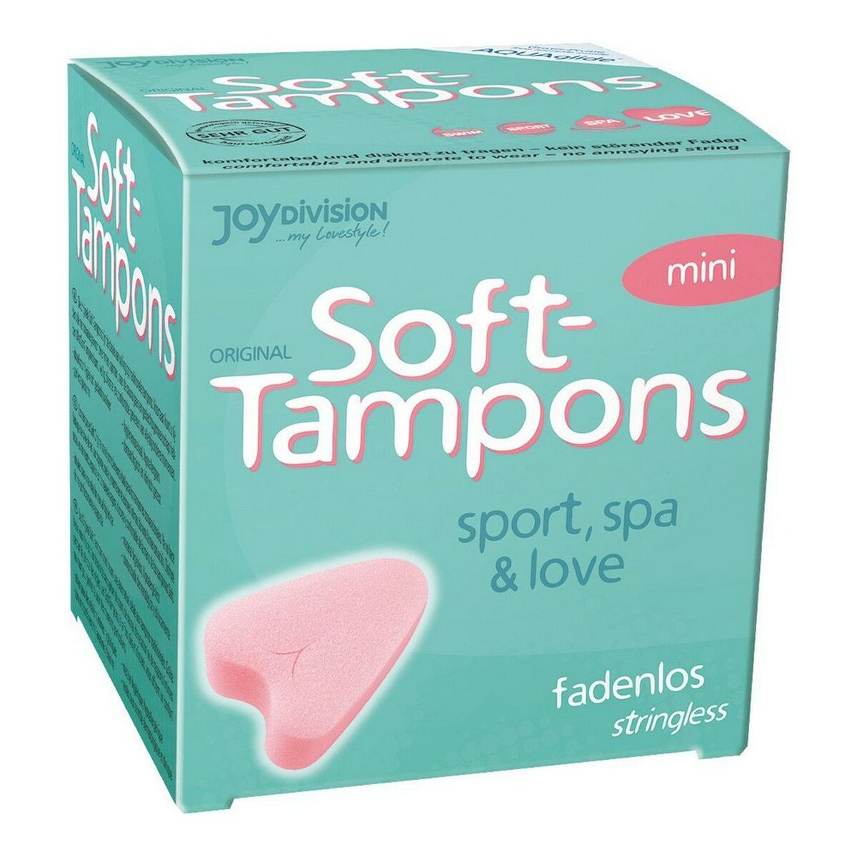 Гигиенические тампоны Sport, Spa & Love 12204 (3 pcs) 3 штук