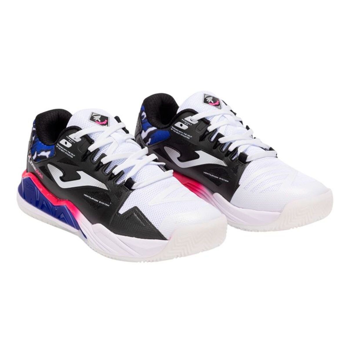 Adult's Padel Trainers Spin 2531 Black