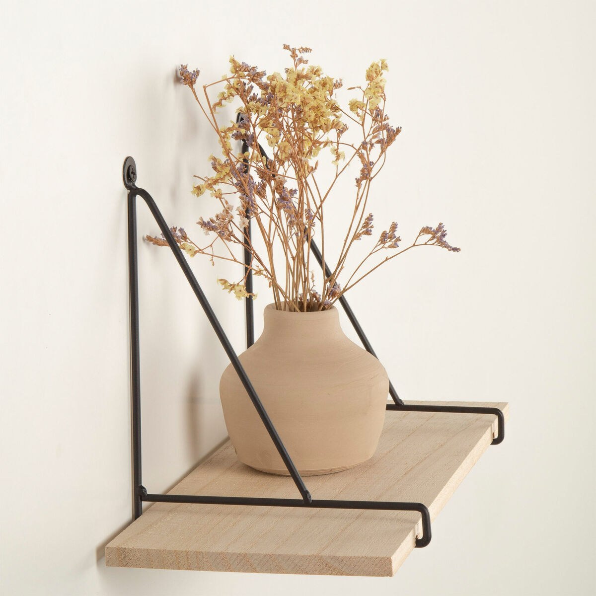 Shelve Iron MDF Wood 30 X 20 X 14,5 CM (6 Units)