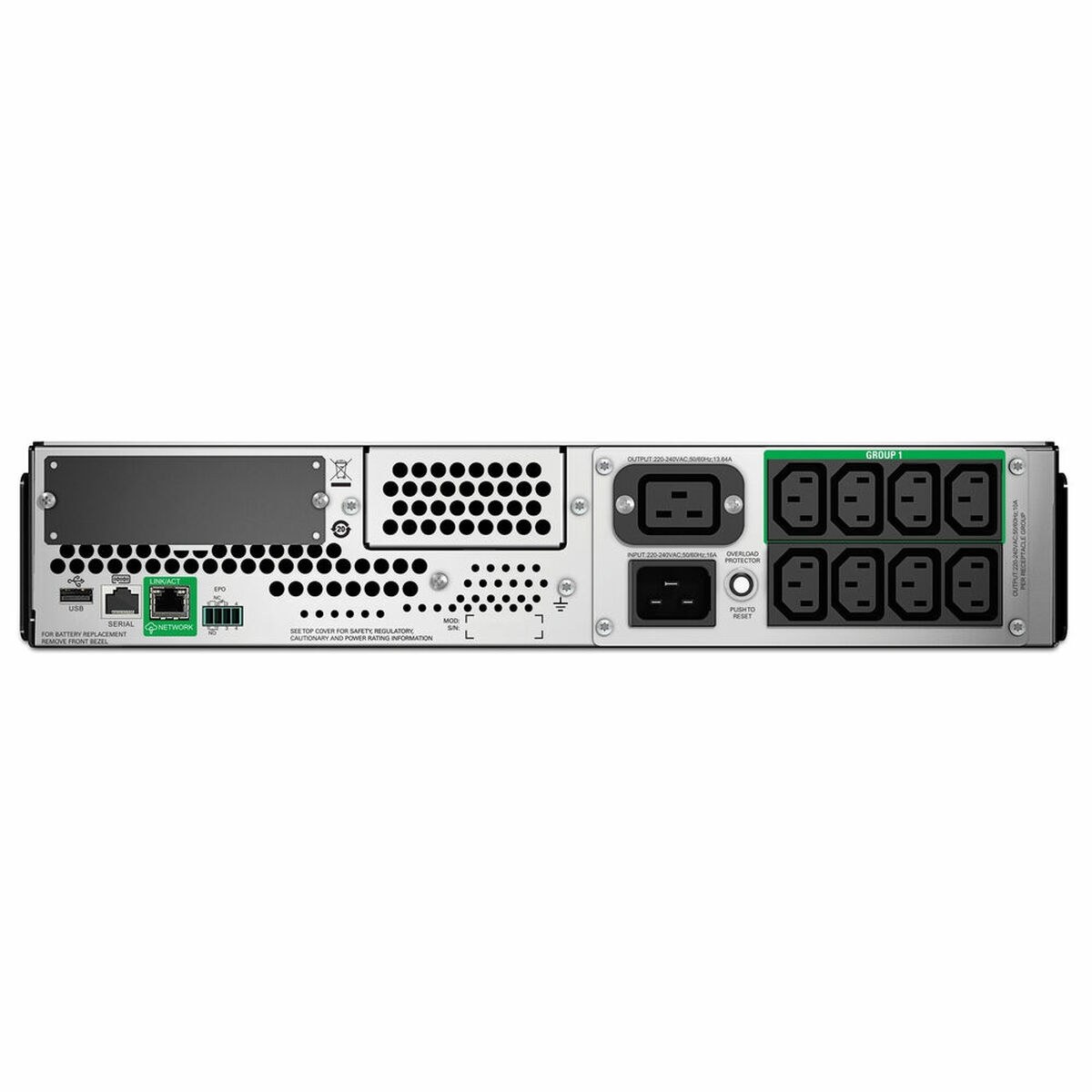 Система бесперебойного питания Интерактивная SAI SMT3000RMI2UC 2700 W