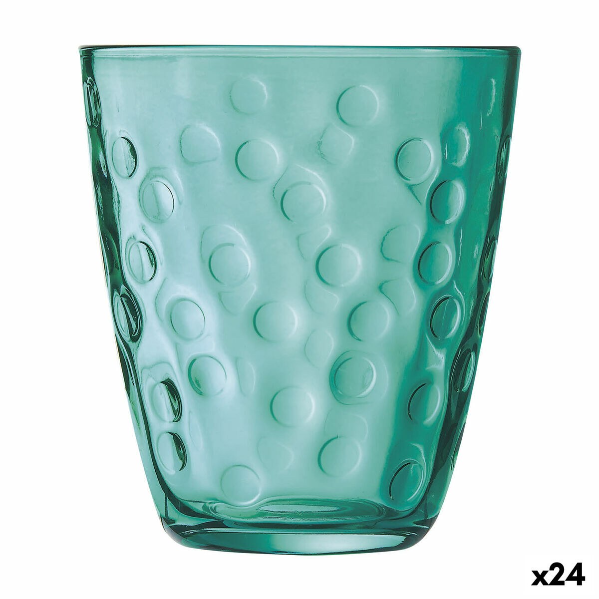 Glass Concepto Pepite Green Glass 310 ml 24 Units