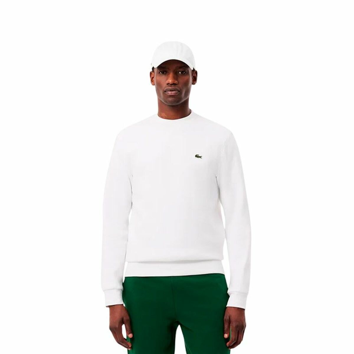Men’s Sweatshirt without Hood Core Performance White