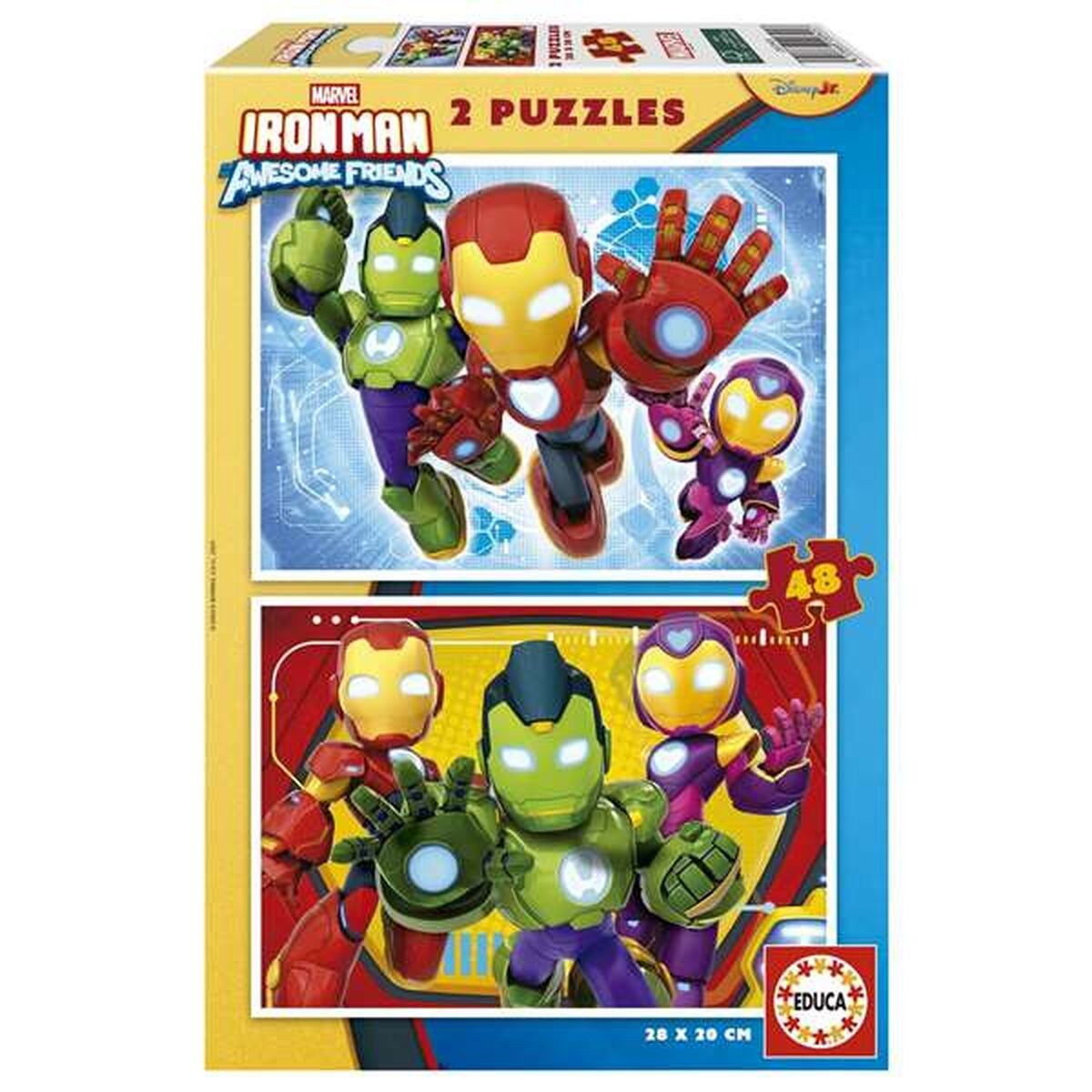 Головоломка Iron Man & His Awsome Friends 48 Предметы