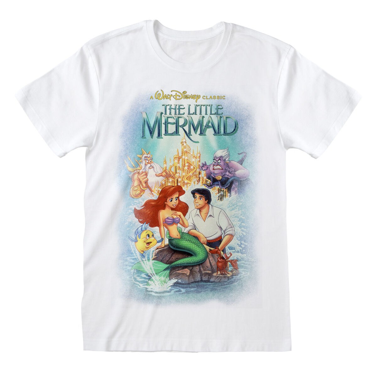 Short Sleeve T-Shirt Classic Poster White Unisex