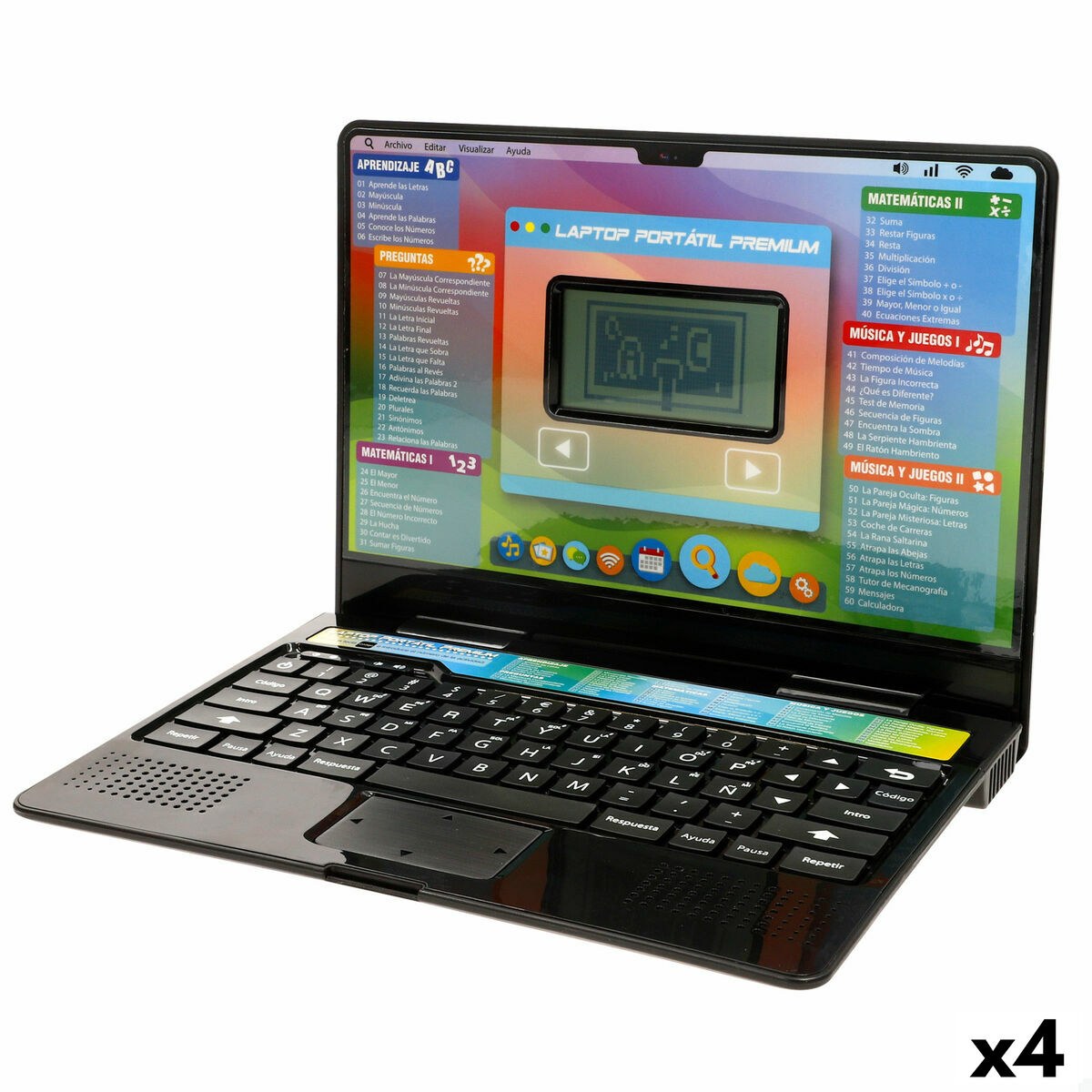 Laptop computer 26 X 21 X 20 CM (4 Units)