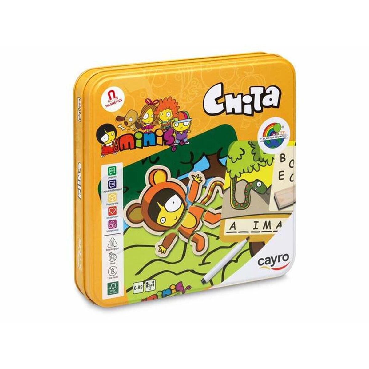 Детская образовательная игра Chita 19 x 19 x 3,5 cm 8 Предметы