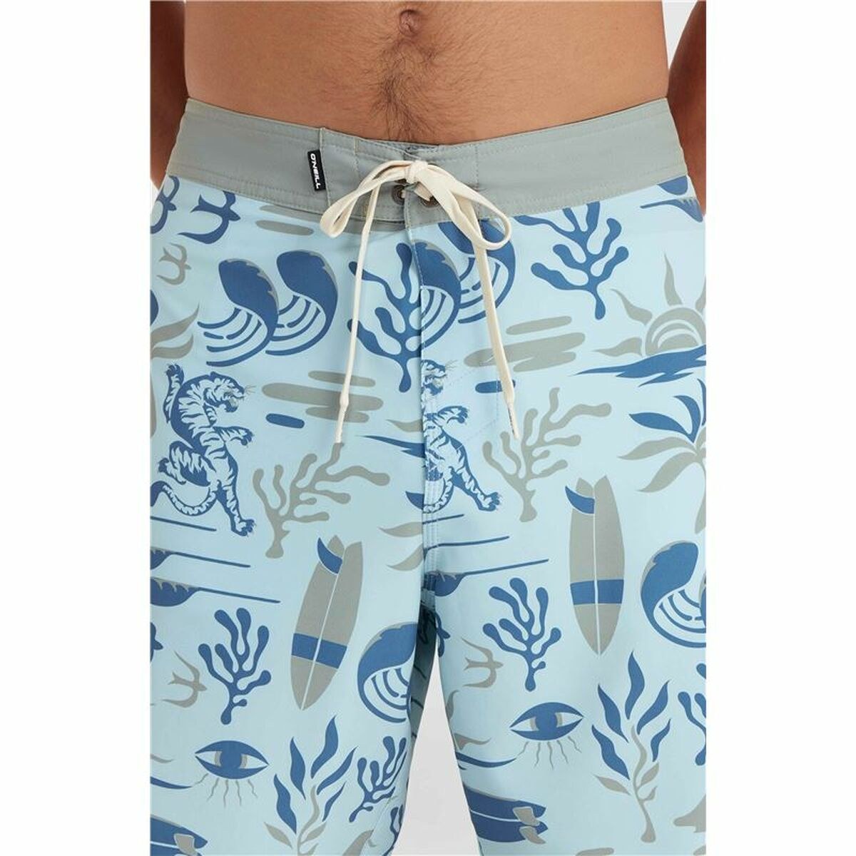 Men’s Bathing Costume Hyperfreak Mysto Scallop 19'' Blue