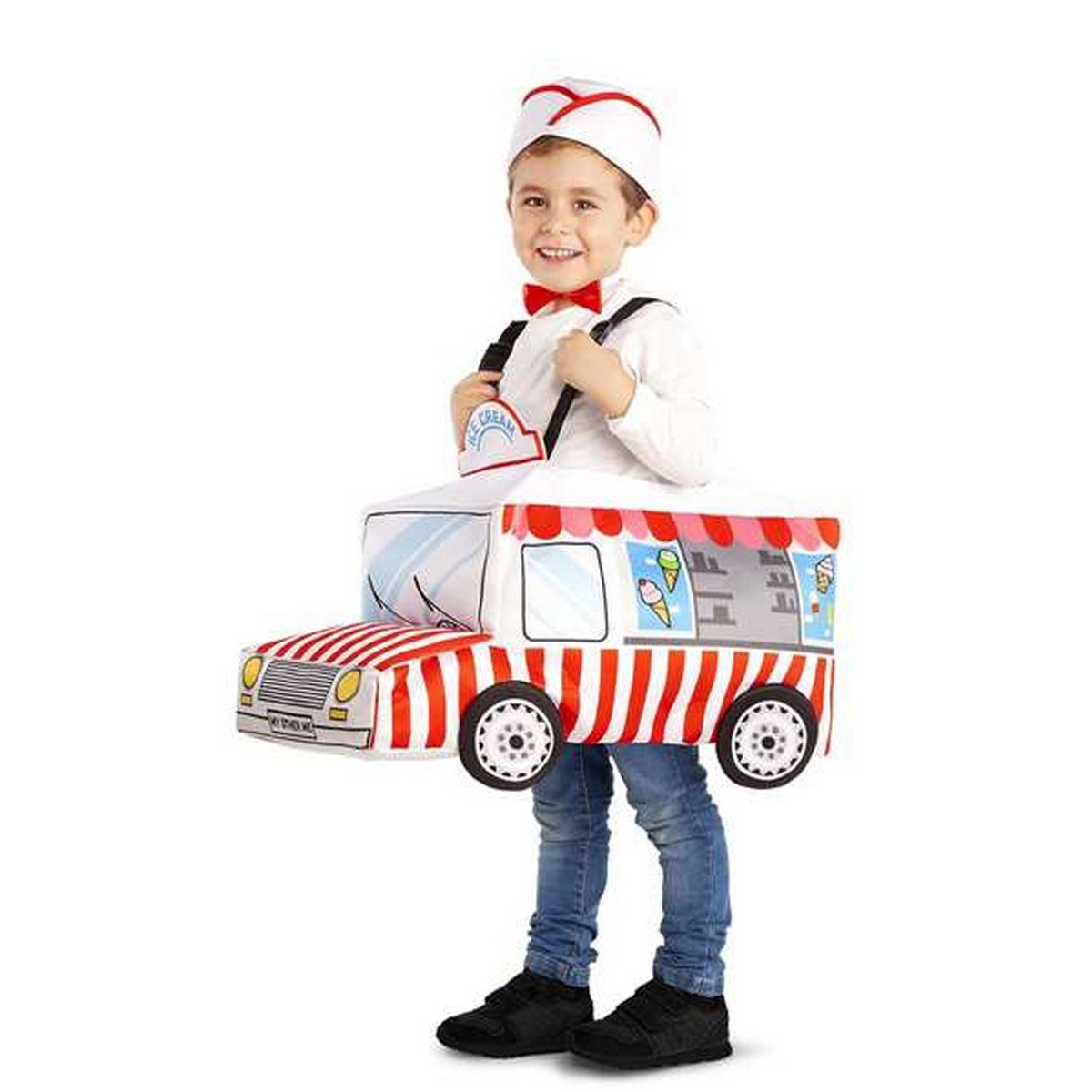 Costume for Children Ride-On Ice cream One size S Trolley