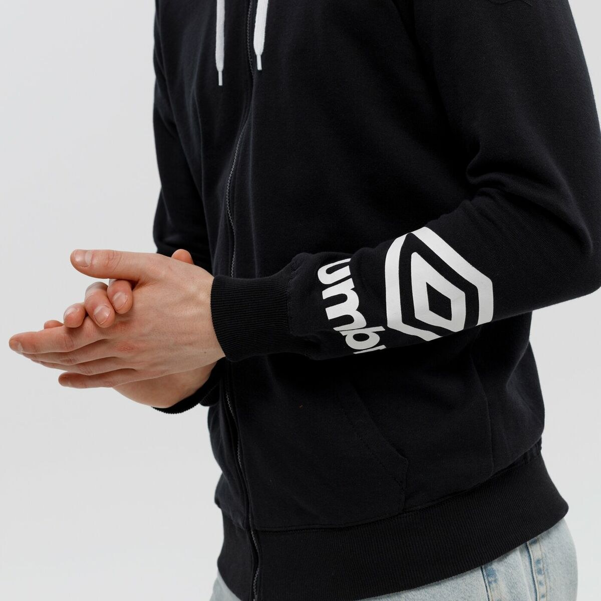 Толстовка с капюшоном мужская FW TERRACE ZIP HOODIE 66063U 060 Чёрный