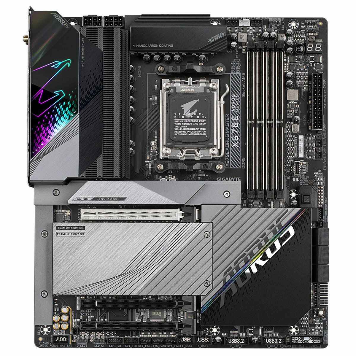 Материнская плата X670E AORUS MASTER AMD X670 AMD AM5